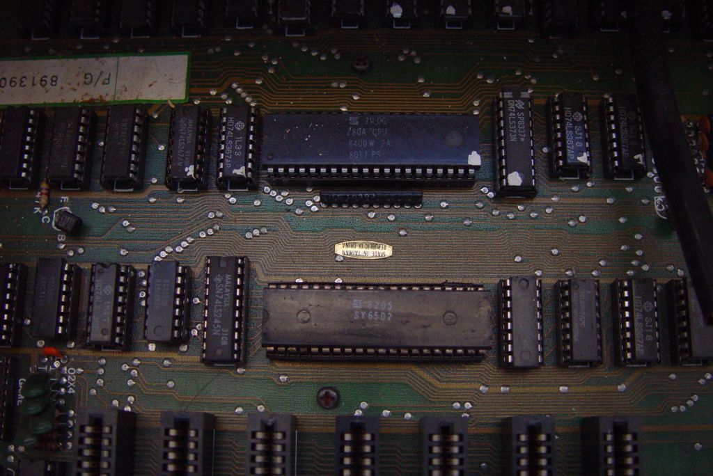 Wombat clone 6502 + Z80A CPUs
